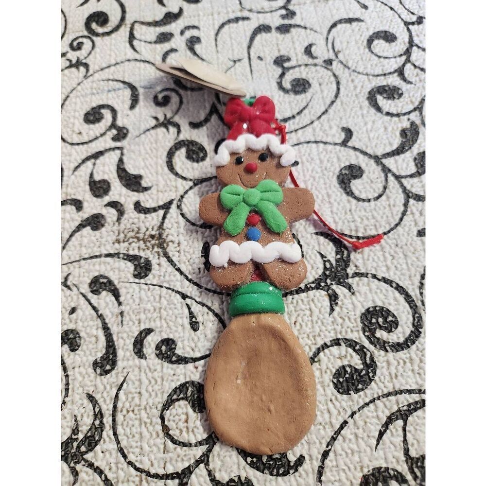 Gingerbread Spoon Ornament - Picture 3 of 6